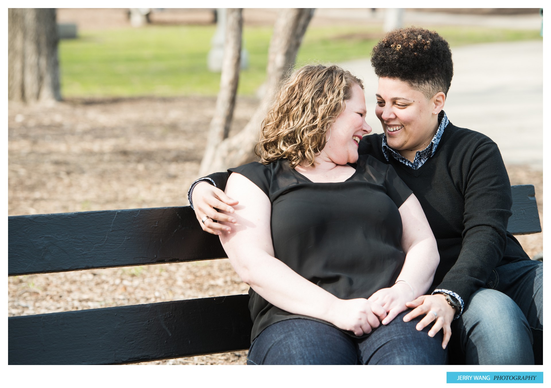 Chicago Engagement Session; Chicago Skylines; Humbolt Park; Jerry Wang Photography; Kansas; Kansas City Wedding Photographer; Lawrence; Wedding Photographer; Wicker Park