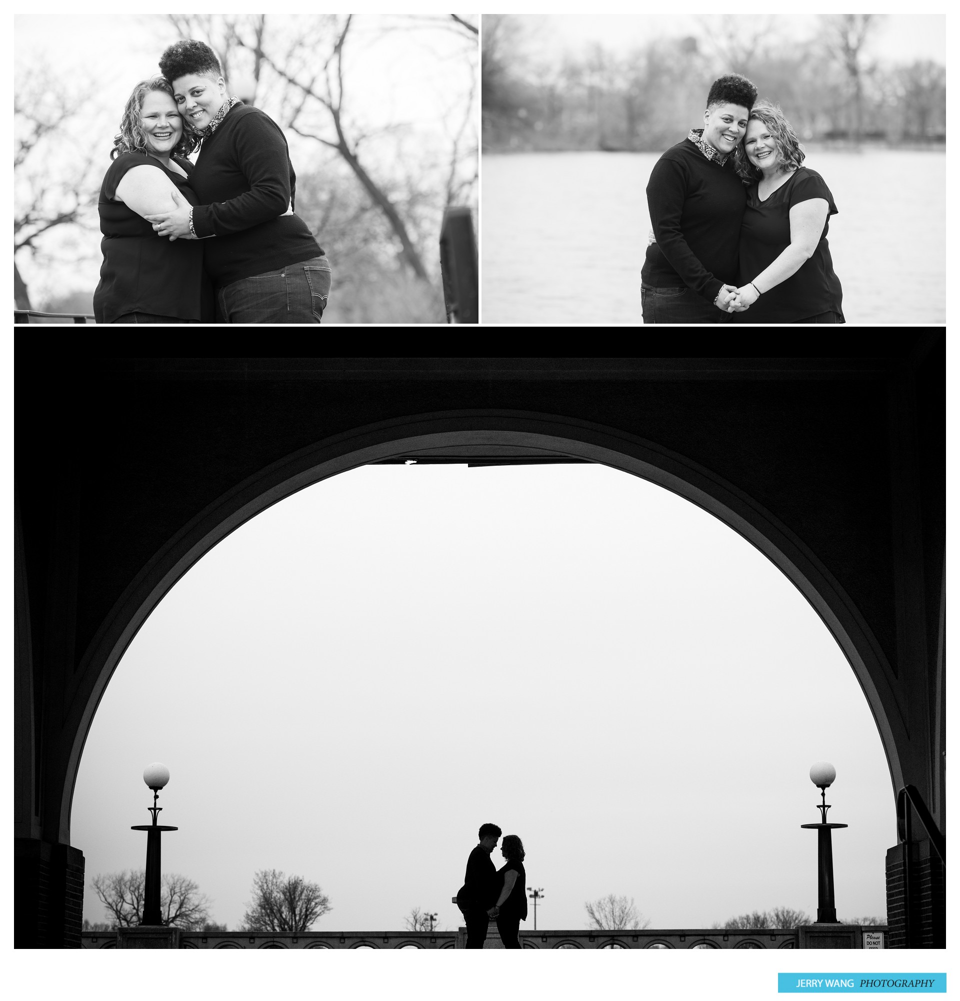 Chicago Engagement Session; Chicago Skylines; Humbolt Park; Jerry Wang Photography; Kansas; Kansas City Wedding Photographer; Lawrence; Wedding Photographer; Wicker Park