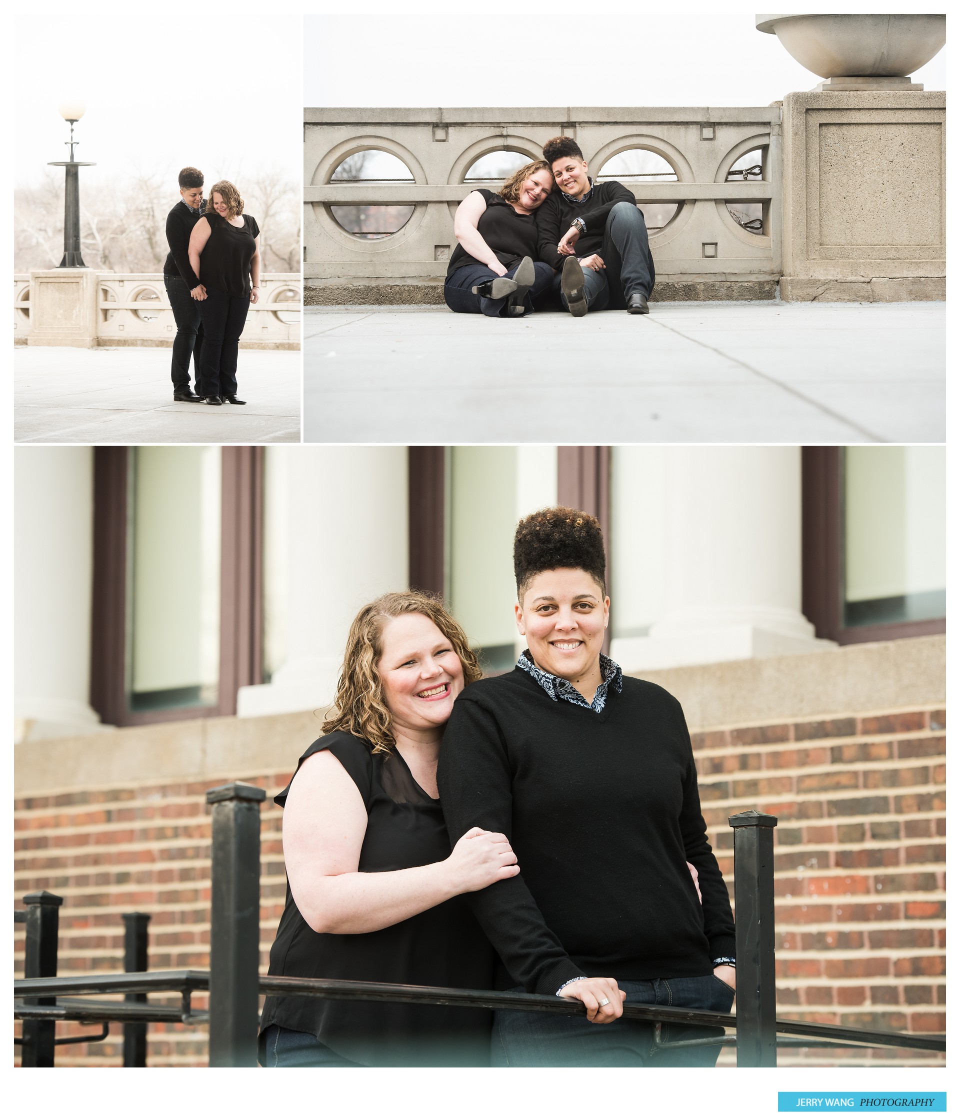 Chicago Engagement Session; Chicago Skylines; Humbolt Park; Jerry Wang Photography; Kansas; Kansas City Wedding Photographer; Lawrence; Wedding Photographer; Wicker Park