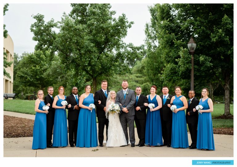 J&N Lawrence Kansas Summer Wedding Maceli's Banquet
